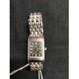 Watches: Jaegar Le Coulter ladies stainless steel Reverso bracelet watch ref 261.8.86 and 1848918.