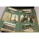 Postcards: Topographical of GB, France, British Exhibition 1908 plus very good street scenes.