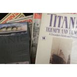 OCEAN LINER: Book collection to include first edition of "The Ismay Line", "Titanic Triumph and