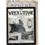 R.M.S. TITANIC: Period collection of sheet music and newspapers:- "The Wreck of the Titanic", "In