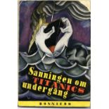 R.M.S. TITANIC: Unusual Swedish first edition soft-bound copy of Titanic survivor Archibald Gracie's