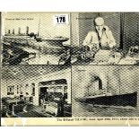 R.M.S. TITANIC: Post-disaster illustrated montage, published by Max Rigot, Powers Building, Chicago,