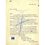 R.M.S. TITANIC: Exceptional archive collection of letters relating to Harland and Wolff's