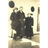 R.M.S. TITANIC - FENWICK ARCHIVE: Original photograph taken by the Fenwicks onboard the Carpathia of