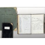 R.M.S. TITANIC - SECOND OFFICER CHARLES LIGHTOLLER: Charles Lightoller archive collection of three