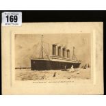 R.M.S. OLYMPIC: Rare early abstract of log with Edward J. Smith as captain, voyage no. 5, December