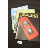 Automobilia: Cavallino Ferrari magazines 2000-2006. Approx. 40. (2 trays).