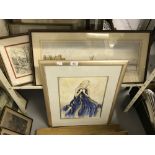 Prints: "The South Atherstone, Newnham Paddox", "Full Cry", "Wylie Valley Hunt", print 'After' Peter