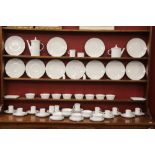20th cent. Ceramics: Rosenthal dinner and coffee service 9½ins plates x 11, 7ins plates x 12,