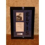 Elvis Presley: Historical 1956 Screen Actors Guild Signed Contract which enabled Elvis' Movie Career