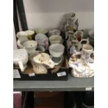 Late 19th/early 20th cent. Ceramics: Shaving mugs, James Kent 'Pearl Delight', novelty fish,