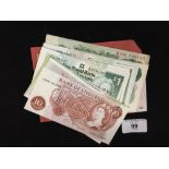 Bank Notes: Royal Bank of Scotland £1 notes No's 635707 to 635715 10 notes, 359097 to 35100 4 notes,
