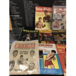 **The David Gainsborough Roberts Collection. Boxing: Collection of Vintage boxing magazines,