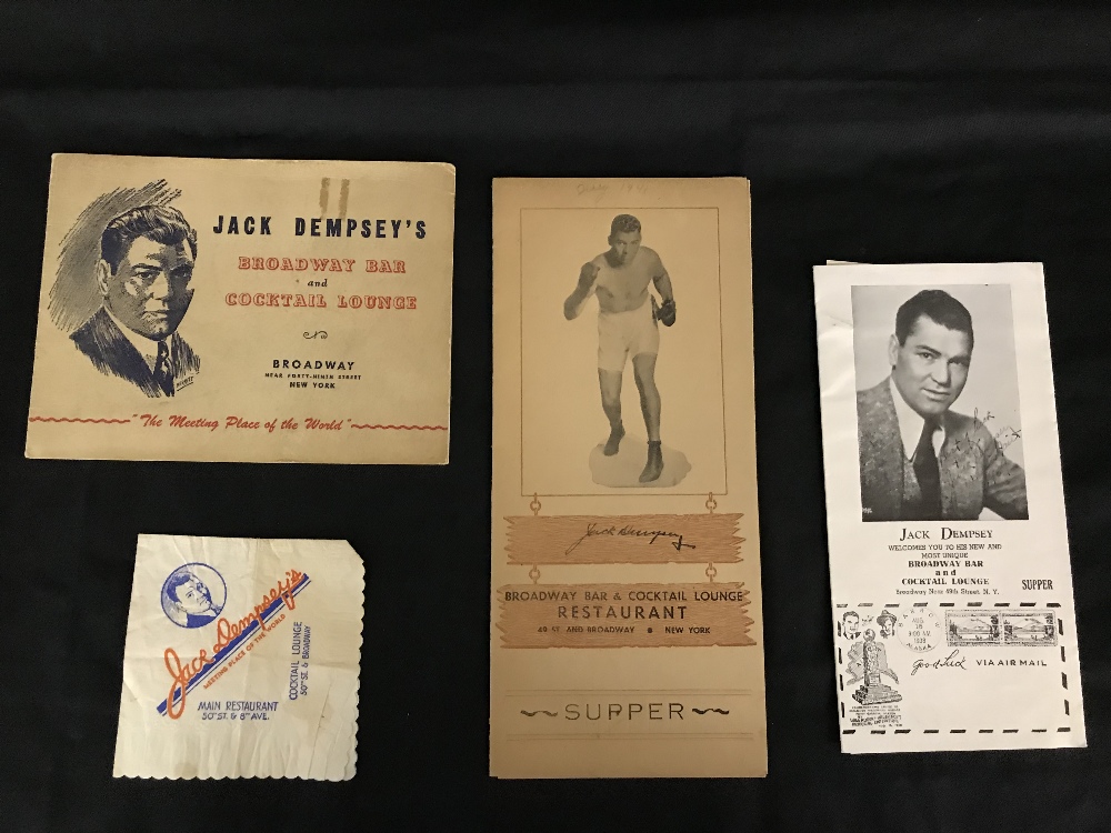 **The David Gainsborough Roberts Collection. Boxing: Collection of ephemera relating to Jack