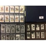 Cigarette and Trade Cards: 3 Albums many full sets including W.D & H.O Wills, Australian Scissors