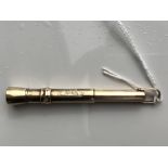 Gold Samson Morden & Co 3.75 cigar piercer 12 gms. inclusive.