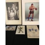 **The David Gainsborough Roberts Collection: Boxing: Primo Carnera vintage signed photo. A rare