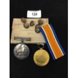 WWI Medals: Pte. R.G. Fuller M2-022020, A.S.C. 1914-1918. War medal & Great War for Civilisation