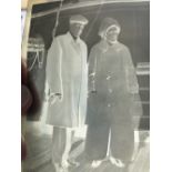 R.M.S. TITANIC - FENWICK ARCHIVE: Negatives from the Fenwick archive showing ice floes from the deck