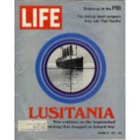 **R.M.S. LUSITANIA: Contemporary publication "The Sphere & Scientific America" dating from 1907 to