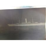 R.M.S. TITANIC - FENWICK ARCHIVE: Rare original negative of the Russian East Asia liner S.S. Birma