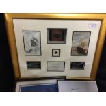 R.M.S TITANIC: 90th Anniversary collector's edition "Titanic Coal" and original signatures of Eva