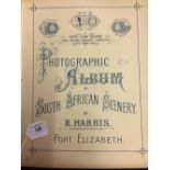 19th cent. Photography stunning album of South African scenery by Robert H. Harris. Port Elizabeth