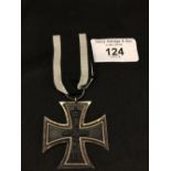 Medal WWI: Imperial German Iron Cross, First Class.