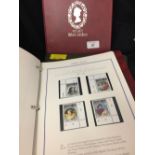 Stamps: 1977 Queens Silver Jubilee issues. Two albums containing, Panes, individual stamps miniature