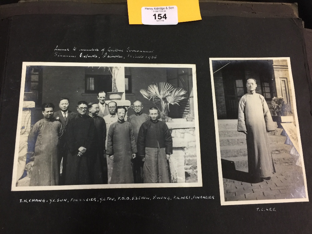 Photographs: 1930s China album, the first is a record of a family in Tientsin, Pei tai Ho and