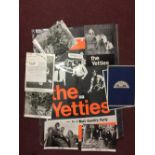 Folk Music Ephemera: The Yetties 1975 poster promoting tour for album 'Let's Have A Party', plus