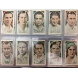 Cigarette Cards: Early 20th cent. album containing 29 complete sets of mixed issues including "off