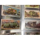 Cigarette Cards: Early 20th cent. album containing W.D. & H. O. Wills part sets including 44