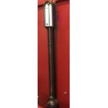 19th cent. Rosewood stick barometer, signed J Somalvico & Co. London. 1860.