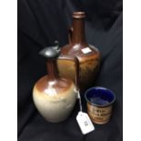 19th cent. Advertising: Stoneware jars, 'R & J. Slack, 5636 Strand' (Landlords, stoneware wine