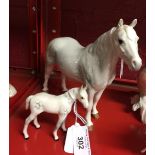 20th cent. Ceramics: Beswick Horses - Connemara Pony "Terese of Lean" standing 1641 gloss/ grey,