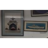 Photographs, Maritime: Arandera Star entering Venice and vessel from the Tyne Bridge plus Ocean