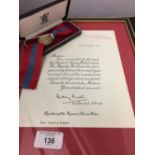 Medals: Imperial service medal to Mrs Pamela Noakes boxed with citation and photos.
