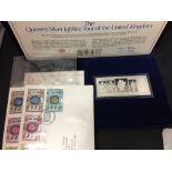 Stamps/Bullion 1977: Danbury mint limited edition of the Queens Silver Jubilee Tour of the UK.