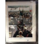 Horse Racing: Frankie Dettori signed Epsom 2007 photograph with certificate of authenticity. Famed