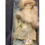 20th cent. Collectors Dolls: Royal Doulton Nesbit - Swansdown. Boxed.