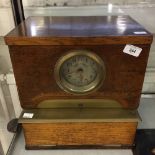 Clocks: 20th cent. Factory clocking in/time clock from Harris' of Calne, Wiltshire. National Time