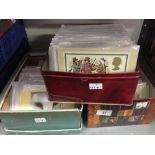 Stamps: PHQ Cards, 37 unopened sets of PHQ cards 2007 - 2012. Mint condition. Plus PHQ cards, 75