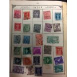 Stamps: 19th/early 20th cent. World starter album containing mainly used stamps. Good to v.good.