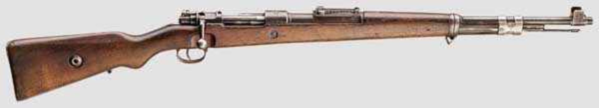 Karabiner 98 k Mod. 1937, Mauser Kal. 8 x 57, Nr. D12746. Nummerngleich. Lauf reinigungsbedürftig,