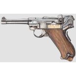 Parabellum Mod. 1906, {Pistool M 11{, Dutch East India Army Kal. 9 mm Luger, Nr. 3354.