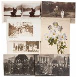 Freiherrin Blanche von Kreusser - umfangreiche Gruppe an Fotos/-postkarten und Korrespondenz Unter