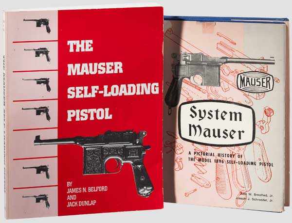 Zwei Bücher über Mauser-Pistolen 1. John W. Breathed / Joseph J. Schroeder {System Mauser - A