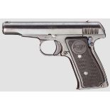 Remington Mod. 51 Kal. .380 ACP, Nr. PA 11895. Lauf schwach matt. Siebenschüssig. Auf der