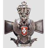 Abzeichen für Offiziere des Leibgarde 3. Schützenregiments Seiner Kaiserlichen Majestät, Russland um